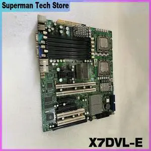 For workstation server Industrial computer equipment motherboard X7DVL-E 2 PCI-X slots