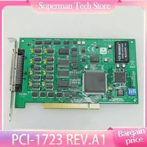 PCI-1723 REV.A1 For Advantech 16 Bit 8-Way Analog Output Card Data Capture Card