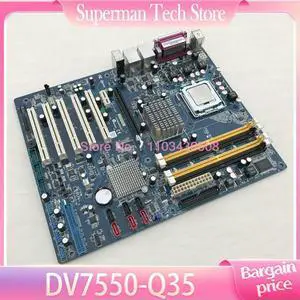Industrial Computer Equipment Motherboard R10 Dual Network Port 5 PCI DV7550-Q35