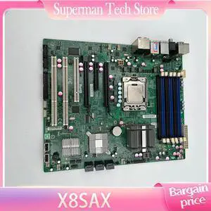 For X8SAX industrial control equipment motherboard REV: version 2.00 single-channel X58 motherboard