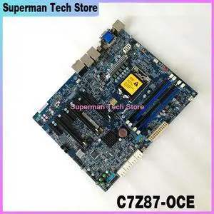 C7Z87-OCE For Single Path Desktop PC Motherboard 4th Generation Core i3 i5 i7 Series LGA1150
