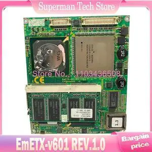 Industrial control embedded motherboard EmETX-v601 REV.1.0