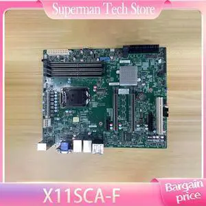 For X11SCA-F motherboard 1151 pin 8 generation 9 generation CPU Desktop motherboard C246 workstation