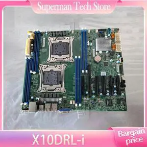 For dual E5 workstation 2011 pin c612 chipset server motherboard X10DRL-i