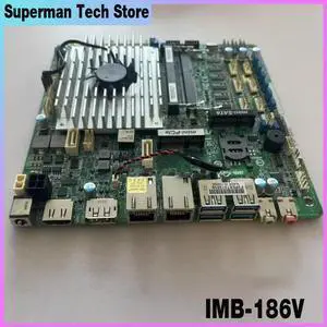 IMB-186V Integrated I3 CPU Mini-ITX LVDS industrial computer cash register board 17*17