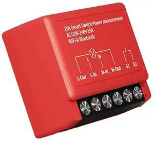 Switches And Circuit Breakers 16A +BLE Switch Switch Module DIY Timing Breaker Life For Google Alexa Voice Contr