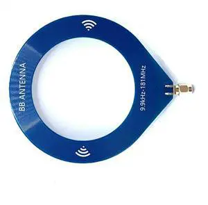 2X 9.9Khz-181Mhz Frequency Small Circular Antenna Broadband Antenna Portable MW SW Antenna For Radio