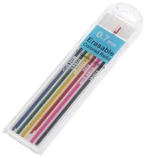 1 Box 0.7mm Colored Mechanical Pencil Refill Lead Erasable Student Stationary 1 Box 0.7mm Colored Mechanical Pencil Refill Lead Erasable Student Stationary