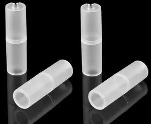 4X Adapter Convertor Size AAA R03 to AA LR6 + Plastic Box