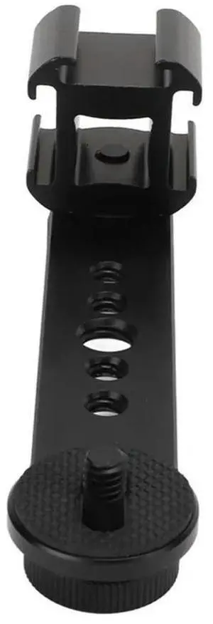 Selfie Phone Stand Stabilizer Microphone Hot Shoe Extension Bracket For Tripod Monopod Stabilizer