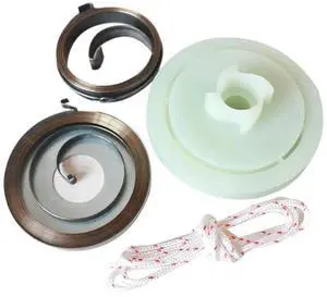 5200 5800 52Cc 58Cc for Chinese Chainsaw Easy Starter Recoil Spring Pulley Rope Repair Kit Gas Saws