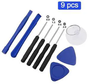 9 in 1 Mobile Phone Repair Tools Kit Spudger Pry Opening Tool Screwdriver Set for Smartphones
