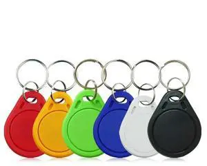 5pcs Tag 125KHz Proximity RFID Card Keyfobs Key Fob Access Control Smart Card 11 Colors Keyfob