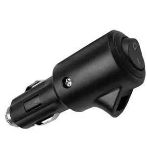 Car Cigarette Lighter Plug Socket Converter Brand High Accessory 15A 12v Male 24v