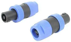 Stage Speaker Adapter 4-Pin Plug Cannon Head Audio Amplifier 4-Pin Carron Ohm Socket For