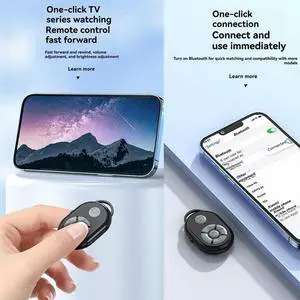 Compact Wireless Controller Bluetooth Remote Control For Mobile Phone For Selfies Camera Shutter