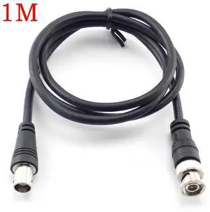 BNC Female To Male Adapter Cable For CCTV Camera BNC Connector Extension Coaxial Line Camera Accessories 1M