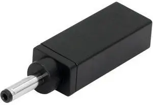 1pc 100W DC PD Power USB-C Type C 3.1 Female Input to 3.5mm x 1.35mm Male Charger Charging Adapter Connector for Laptop