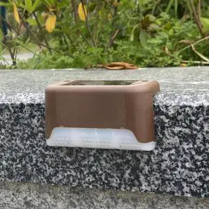 Solar LED Outdoor Deck Step Fence Garden Lights Waterproof IP65 Outdoor Lighting Garden Decor
