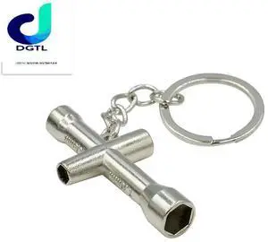 Toys Accessory 4/5/5.5/7mm Cross Wrench Sleeve for Spanner M4 RC HSP 80132 For Model Car Wheel Tool