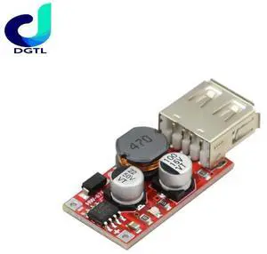 9V/12V/24V to 5V DC-DC Step Down Car Charging Car Charger 3A Output USB Module Diy Electronic Diy Kit Pcb Board