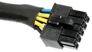 24 Pin to 10 Pin Adapter Cable ATX PSU Main Power Supply Cable Braided Sleeved Cable for Motherboard Rich