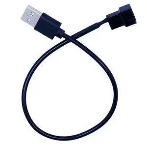 4 Pin Computer Pc Fan Power Connector Adapter 30cm 5v 3pin or 4pin Fan To Usb Adapter Cables Connect 4 Pin Computer Pc Fan Power Connector Adapter 30cm 5v 3pin or 4pin Fan To Usb Adapter Cables Connect