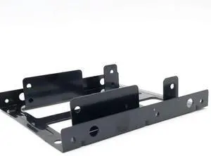Double Layer SSD Metal Frame 2.5 To 3.5 Internal Mounting Computer SSD Hard Drive Dual Desktop Converter Adapter Bracket