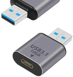 1pc USB 3.1 Type C Female to USB 3.0 Type A Male 10Gbps Charger Converter OTG Fast Charging Adapter Connector