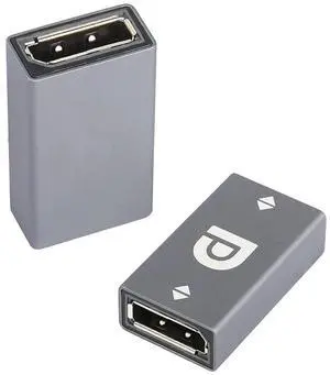 Displayport Adapter 8K DP Female to DP Female Extention Coupler Convertor Connector DP 1.4 for DP Cable Extension Transfer