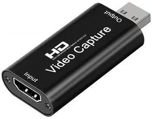 l Video Capture Card HDMI-compatible 4K to USB2.0 Video Grabber Record Box for PS4 Game DVD Camera Recording Live Streaming
