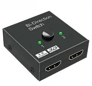 HDMI-compatible Adapter 2 in 1 out Converter Switch Bi-Direction 2.0 Splitter 1x2/2x1 for TV Box PS4 Pro/4/3 4K Switcher