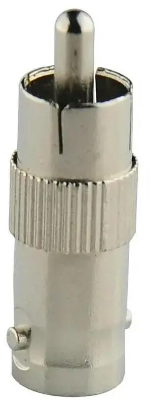 RCA Male to BNC Female Jack Connector Adapter Coupler Plug for CCTV Camera