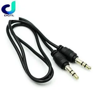 3.5mm male to male pair recording frequency line AUX audio line car stereo 3.5mm3 audio line 0.5 meters