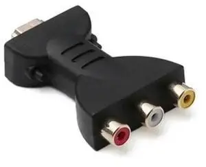 1pcs For HD TV BOX HD 1080P RCA AV To HDMI-compatible Composite Adapter Converter AV2 Audio Video Cable TO AV with USB Cable