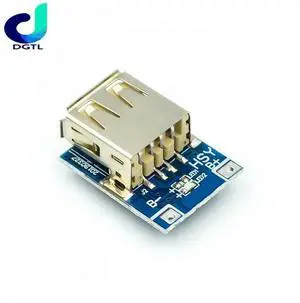 5V Boost Step Up Power Module Lithium LiPo Charging Protection Board LED Display USB for DIY Charger 134N3P Program