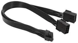 PCIe 5.0 12VHPWR 2x 8Pin (6+2P) to 12Pin Graphics Card Power Adapter Cable for ATX8PIN RTX3070 RTX3090 Power Supply