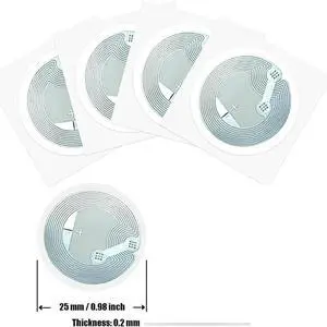 50Pcs NFC Tags,NFC Cards,NFC Stickers Ntag215 NFC Tag NFC Coin Cards For Tagmo, NFC Enabled Mobile Phones And Devi