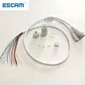 Waterproof POE LAN cable for CCTV IP camera board module with weatherproof connector Transmission & Cables