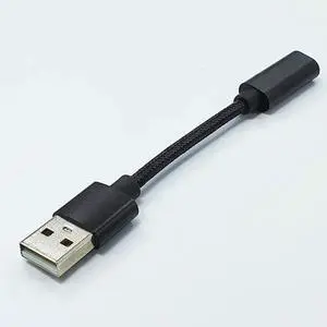 Type-c Female To USB Male Adapter Android Mobile Phone Charging Data Cable 10cm Type-c Adapter