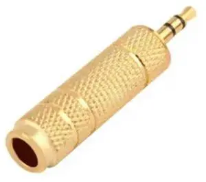6.5 To 3.5 Audio Adapter, 3.5mm Male Hole To 6.35 Female Plug, Big To Small, 5PCS Microphone Headset