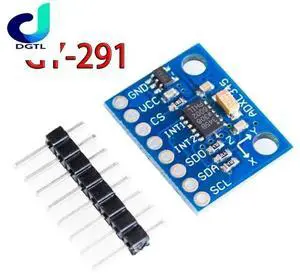 GY-291 ADXL345 digital three-axis acceleration of gravity tilt module IIC / SPI transmission