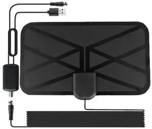 25DB TV Antenna,HD Digital Indoor Antenna Long 1500 Miles Range Support 4K 1080P And Older TV's Indoor HDTV Antenna