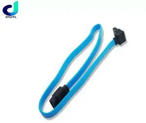 40CM Super Speed Straight 90 Right Angle SATA 3.0 Cable 6GB/s SATA III Cable Flat Data Cord for HDD SSD Wholesale