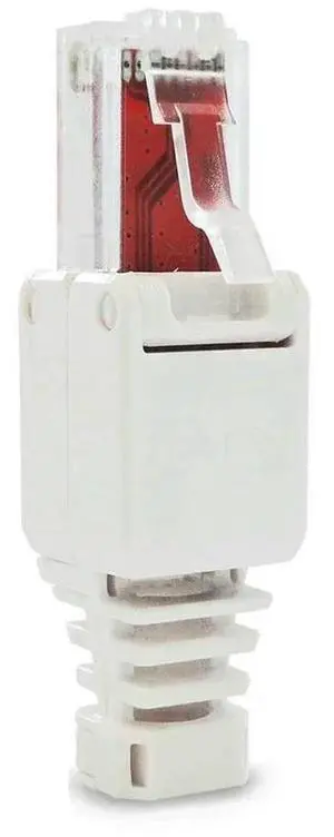 Tool - less Ethernet Cable CAT6 RJ45 Connector No Crimp Connectors Crystal Head Plug