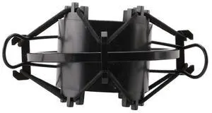 Universal 3KG Bearable Load Mic Microphone Shock Mount Clip Holder Stand Radio Studio Sound Recording Bracket Black Prof Rich
