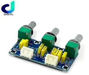 XH-M802 Passive Tone Board Amplifier Preamp Power Module Low High Sound Adjustment Electonic Diy Electronic PCB Board