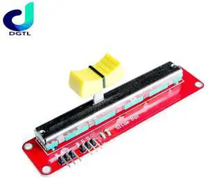 Hot Electronic Block 10K Sliding Slider Potentiometer Module For For MCU For ARM For Other Single Chip Micro Wholesale