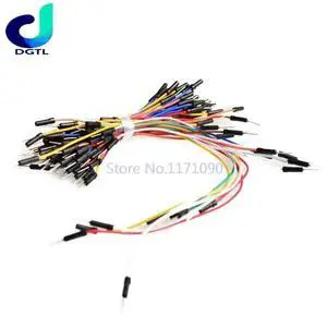 65pcs Jump Wire Male to Male Jumper Wire for Breadboard,