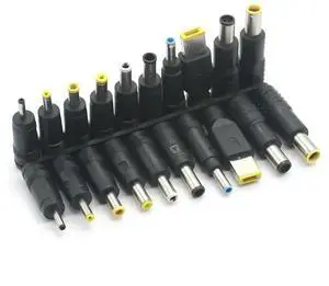 10pcs/set Universal Charging Tips Connector Jack to Plug for Notebook Laptop DC Power Charger Supply Adapter 10pcs/set Universal Charging Tips Connector Jack to Plug for Notebook Laptop DC Power Charger Supply Adapter